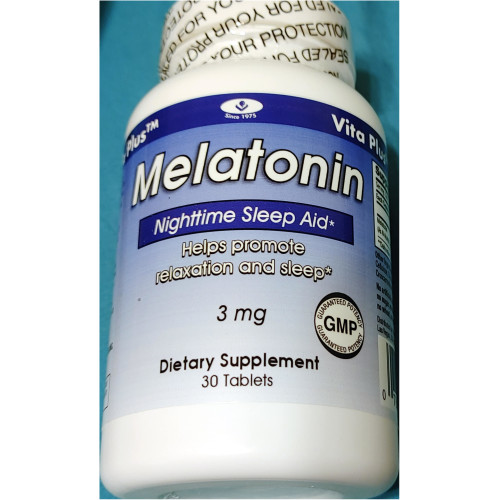 Melatonin sleep aid
